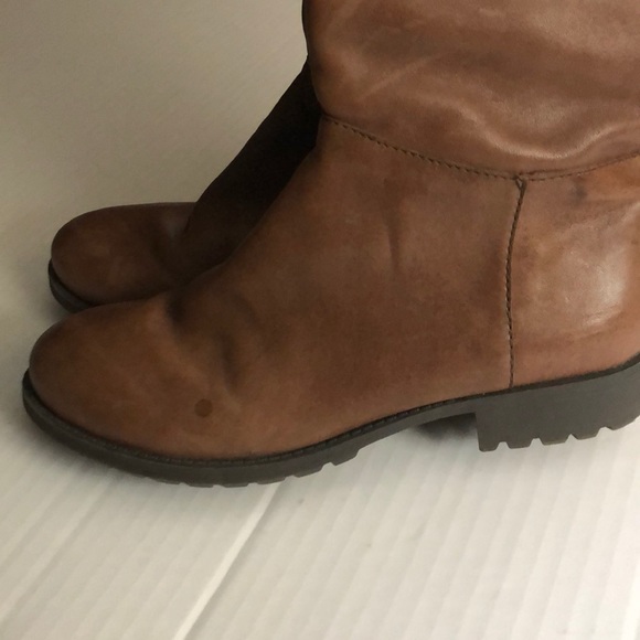 Kelsi Dagger tall brown leather Libby Boots - Picture 4 of 16